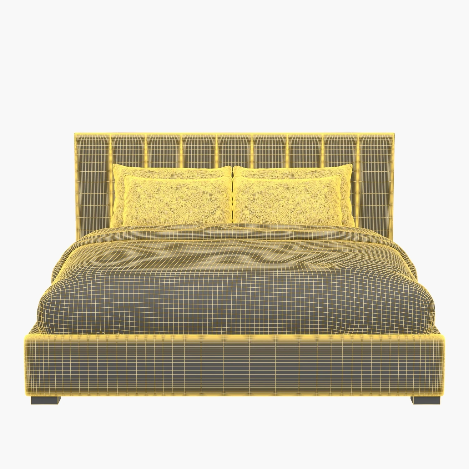 Universal Furniture Bed Collection 01 3D Model_014